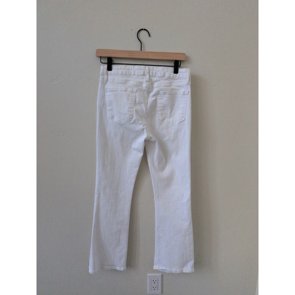 FRAME Le Crop Mini Boot in White size 28 - Picture 6 of 6